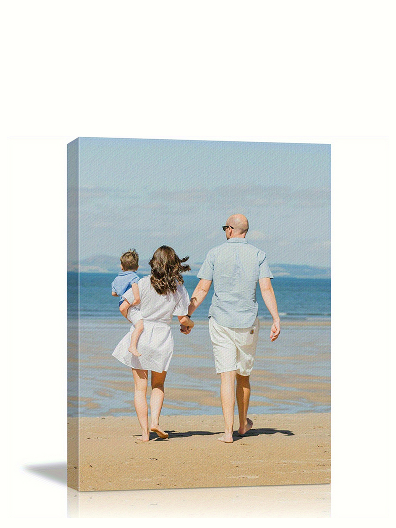 Custom Wood-Framed Canvas 2D Flat Artwork